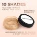 WARM Neutral Mineral Makeup Foundation - Matte Loose Powder for Full Coverage, Long Lasting Wear, All Skin Types - SPF 30  - 30g Jar - 1000 Count - Buy Online on GoSupps.com