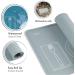CHAMOS Montessori Toddler Placemat Set - Silicone Kids Dining Mats for Table Learning - Blue/Grey (Set of 2) - Buy Online on GoSupps.com