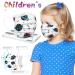 50 Pcs Kids Face Cover Disposable 3 Ply Cute Cartoon Printing Face Bandanas (#4) - Buy Online on GoSupps.com