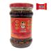 Lao Gan Ma Roasted Chilli Paste 1 x 210g - Crispy Chili Peppers in Oil, Roasted Chilli Flakes with Szechuan Pepper, Chili Sau