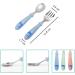 EXZACT Kids Cutlery Set - Stainless Steel 18/10, BPA Free, Dishwasher Safe - 6pc Children's Cutlery Toddler Forks and Spoons - Dolphin Design - Buy Online on GoSupps.com