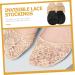 Holibanna 8 Pairs Lace Forefoot Pad Pumps High Heels for Women High Heel Liner Socks Half Forefoot Pads for Women Cotton Socks No Show Socks Floor Mat Cotton Pad Women's Non-slip - Buy Online on GoSupps.com