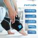Ankle Ice Bag Wraps for Swelling & Pain Relief - Reusable Gel Packs for Plantar Fasciitis Sprained Ankles & Injuries - Set of 2 - Buy Online on GoSupps.com