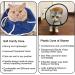 Yanzisno1 Cat Cone Collar - Adjustable Medium Elizabethan E-Collar for Cats and Kittens - Soft Nonwoven Fabric - Stop Licking and Head Scratching Post Surgery - Prevent Infections - Buy Online on GoSupps.com