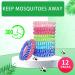 Mosquito Repellent Bracelet 12 Pack PandyCare Insect Midge & Mosquito Bands Wristbands for Adults Kids & Baby - 2 Coils in 1 Waterproof 100% Natural Plant Essential Oil Deet Free with 300 Hours - Buy Online on GoSupps.com
