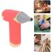 Electric Hair Dryer Turbo Hair Dryer 60W Bladeless High Speed Mini Handheld Dust Blower with 4 Levels Wind for Travel Vacation Beach Rechargeable Turbo Fan for Pets Hair Red - Buy Online on GoSupps.com