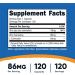Nutricost Zinc Carnosine 86mg - 120 Capsules | Non-GMO & Gluten Free L-Carnosine Supplement - Buy Online on GoSupps.com