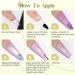 MIZHSE Pearl Top Coat Gel Nail Polish - Mermaid Glitter 2-in-1 Soak Off UV LED Gel for DIY & Salon Use (10ml - Buy Online on GoSupps.com