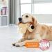 Iokheira Cuddly Squeaky Dog Toys - Large Medium & Small - Yellow & Brown - Perfect for Playtime & Comfort - Buy Online on GoSupps.com