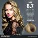Femmas Hair Color 3x Light Blonde Sand 8.7 - Professional Cream with Argan Oil Keratin & Ceramids | Permanent Tint for Radiant Color | 100ml | 3 Pack - Buy Online on GoSupps.com