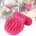 PETCYY Cat Brush Shedding Grooming, Soft Massage Cat Tongue Brush, Licking Your Cat Like a Mama Cat to Comfort, Surprise Pet Gifts Rose red