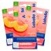 Labello Labello Peach Shine Burrocacao Coloured Lips with Peach Aroma Lip Balm 24 Hour Moisturizing Lip Balm with Natural Ingredients - 4 Sticks