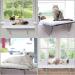 Kphico Cat Window Perch Hammock Seat for Large Indoor Cats - Space Saving Bed for All-Around Sunbath | A-White-Cat Window Shelf - Buy Online on GoSupps.com