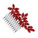 Beavorty Bridal Headwear Diamond Hair Accessories Hair Comb Clips Bridal Hair Comb Hair Combs for Wedding Hair Combs for Women Decorative Hair Side Combs Wedding Hair Clips for Brides