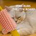 ABCOOL Cat Self Grooming Comb Brush - Catnip Flavor Massage Tool for Kitten, Puppy - Soft Silicone Pins - Hair Shedding, Trimming - Blue - Buy Online on GoSupps.com