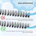 300 Pcs DIY Lash Extension Cluster Lashes | Volume Dramatic Look | Self Application at Home | Individual Lashes 9-16mm | C-Mix (30D C-9-16mix) - Buy Online on GoSupps.com