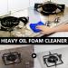Splash Foam Spray | Pan Cleaner - Foam Cleaner No Rinse Fade-Resistant Matte Finish Dense Foam for Floor Sink Pot Faucet Stove - Buy Online on GoSupps.com