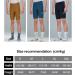 Shop INBIKE Men's Cycling Shorts - Breathable Padded Elastic Blue XXL for Summer Riding - Buy Online on GoSupps.com