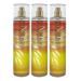 Bath and Body Work In The Sun 3 Pack Fine Fragrance Mist Bundle - Full Size