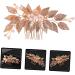 FRCOLOR Leaf Pearl Hair Comb Wedding Hair Accessories for Brides hair toppers for women accessories for women bridal headband bride hair comb bridal headdress abs manual Miss clip - Buy Online on GoSupps.com