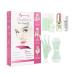 Beauty7 eyebrows wax strips upper lips wax strips set facial wax strip women fast stimulus painless depilation eyebrows cold wax wax strips for sensitive all skin types eyebrows & upper lips set