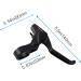 RUJOI Bike Brake Lever Set - Aluminum Alloy Handle with Brake Cable Wire for Mountain, Road, Folding Bikes - Buy Online on GoSupps.com