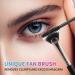 Buy Multifunctional Mascara Brushes for Eyelashes & Eyebrows - Angled Fan Shaped Eye Makeup Tools for Perfect Lash Separation - Buy Online on GoSupps.com