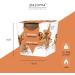 Pajoma Vanilla & Cinnamon Fragrance Candle - 120g | 25-Hour Burn | Premium Satin Glass Gift Packaging - Buy Online on GoSupps.com