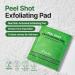 PURITO PEEL SHOT Exfoliating Pad | for Blackheads Whiteheads & Pores | Charcoal + Enzyme Deep Clean | Instant Glow & Smooth Texture | Gentle Daily Exfoliation | Korean Skincare 8 Pads - Buy Online on GoSupps.com