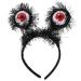 LIFKOME Eyeball Headbands Alien Eyes Headbands Party Costume Hair Hoop Funny Eyeballs Hairband Hair Accessories Christmas Halloween Party Favors Black