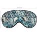 Marine Fish Scales Sleep Mask for Women | Adjustable Eye Shades with Elastic Strap - Best Sleep Accessories - Buy Online on GoSupps.com