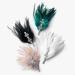 SWEETV 1920s Flapper Headband with Rhinestone Feather | Great Gatsby Hair Accessory for Women in White - Buy Online on GoSupps.com