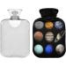 Naanle 2L Solar System Planet Heat Bottle | Transparent Hot Water Bottle for Bed | Pain Relief & Cold Therapy | Large Hand & Foot Warmer - Buy Online on GoSupps.com