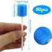 80 Disposable Mouthpieces - Tasteless Mouth Sponges for Teeth Cleaning | Single Pack - Buy Online on GoSupps.com