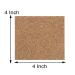 4x4 Inch Self Adhesive Cork Squares - 40 Pcs Cork Backing Sheets for Wall Decor and DIY Crafts - 100MM Wall Cork Tiles - Buy Online on GoSupps.com