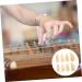 POPETPOP 8 Pcs Guzheng nail pieces Finger Picks music Finger Nail Protectors lute instrument thumb picks fake nails for kids Protective Guzheng Fake Nails child horns guqin 2.5X1.2X0.1CM Light Yellow 02 - Buy Online on GoSupps.com