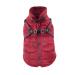 Puppia Wilkes Winter Fleece Vest - Wine - M Medium WINE _WILKES