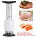 Meat Marinade Tenderizer Sauce Injector Flavor Syringe Cook Kitchen Tool with Stainless Steel Needle - Buy Online on GoSupps.com