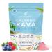 FORTILUME Kava Kava Drink Mix, Berry Flavor Instant Kava Powder, Low-Calorie, Non-Alcoholic | Plant-Based Relaxation Alternative Beverage | 15 Servings