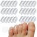 Silicone Anti-Friction Toe Protector Gel Toe Protectors Breathable Toe Covers 30 Pcs Little Toe Protectors Caps Guards for Men Women Toe Sleeves for Corns Blisters and Ingrown Toenails