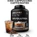 Revolution Nutrition High Whey Protein Powder Whey Isolate Gluten Free Lean Muscle Mass For Men & Women 25g of Protein Per Scoup 2.7kg 73 Servings (Caffeinated Iced Cappuccino 6 Pound) Caffeinated Iced Cappuccino 6 Pound - Buy Online on GoSupps.com