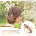 Angoily Bridal Comb Bridal Accessories Hairpins Grips Barrettes Rhinestone for Hair Flowers Decoration Hair Insert Comb Hair Jewels for Women Fabric Hair up Tricolor Pink Women's - Buy Online on GoSupps.com