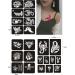 Henna Tattoos Stencils - 10 Large Temporary Tattoo Templates for Men, Boys, Adult & Teens - Buy Online on GoSupps.com