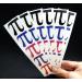 Pi Symbol Temporary Tattoos - Pi Day Math Party Favors (6 Sheets) - Buy Online on GoSupps.com