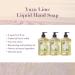 A LA MAISON Yuzu Lime Liquid Hand Soap - Triple French Milled Natural Moisturizing Soap (3 Pack 16.9 oz) - Yuzu Lime Scented Hand Wash (Pack of 3) - Buy Online on GoSupps.com