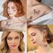 Tazimi Glitter Face Temporary Tattoos - 16 Sheets | Butterfly, Daisy, Totem, Snowflake | Halloween Makeup for Women & Girls | Metallic Freckles, Facial Decoration for Dancer Costume Parties - Buy Online on GoSupps.com