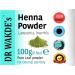 Dr. Wakde's 100g Henna Powder (Mehendi) - Pure Raw & Dried | Ayurvedic Herb | Vegan - Buy Online on GoSupps.com