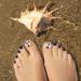 Foot False Nail Patch Artificial Manicure Fake Toe Nails Finished Applique Adhesion Nail Polish Strips for Ladies Women Girls Nail Decorations Swan-ca So Far - Buy Online on GoSupps.com