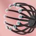 Wireless Electric Scalp Massager | Octopus Head Massage Device - Portable 360 with 3 Modes & 11 Vibrations - USB Rechargeable - Buy Online on GoSupps.com
