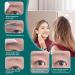 Eyebrow Scissors with Comb 5.63" Stainless steel Brow Scissors Rustproof Eye Brow Trimmer for Ladies Trimming Scissors with Non slip Handle for Home Travel - Buy Online on GoSupps.com